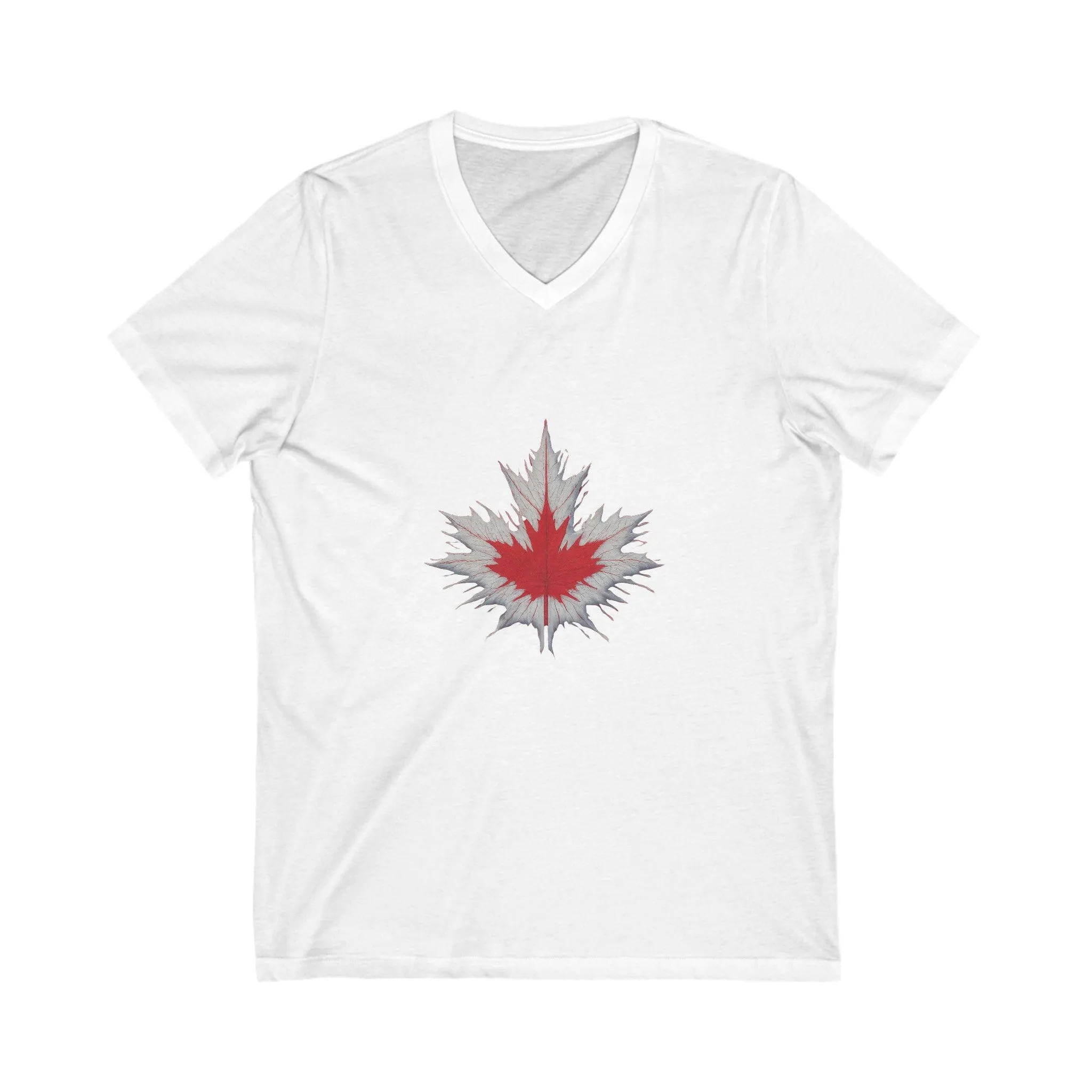Soft Stylish Tees Men and  Women's Jersey Tops in Vibrant Prints  Short Sleeve V-Neck Tee