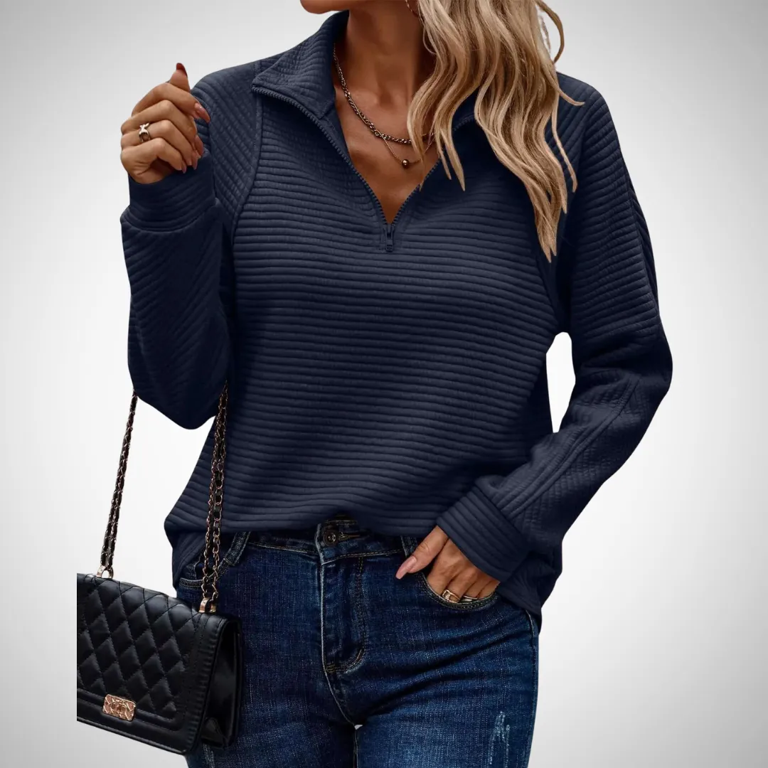 Stacey V-Neck Knit Jumper