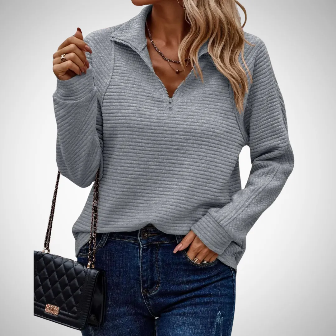 Stacey V-Neck Knit Jumper