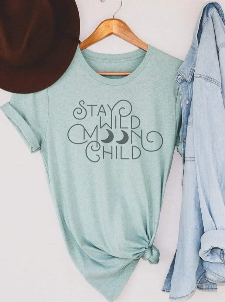 Stay Wild Moon Child Graphic Tee