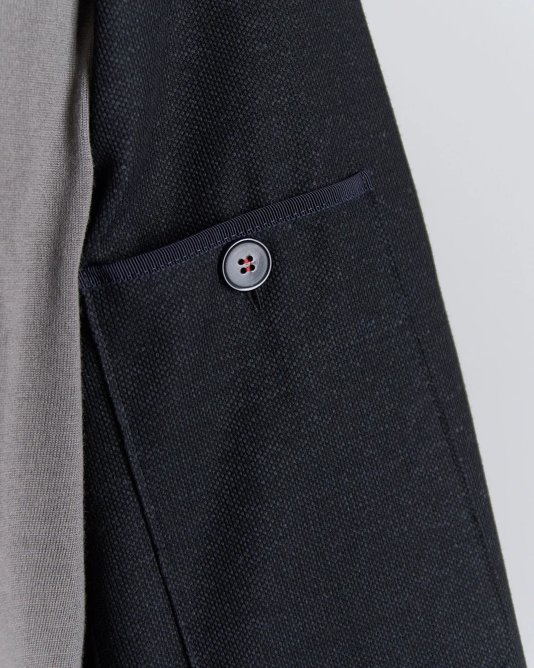 Superfine Merino Stretch Knit Sweater Blazer