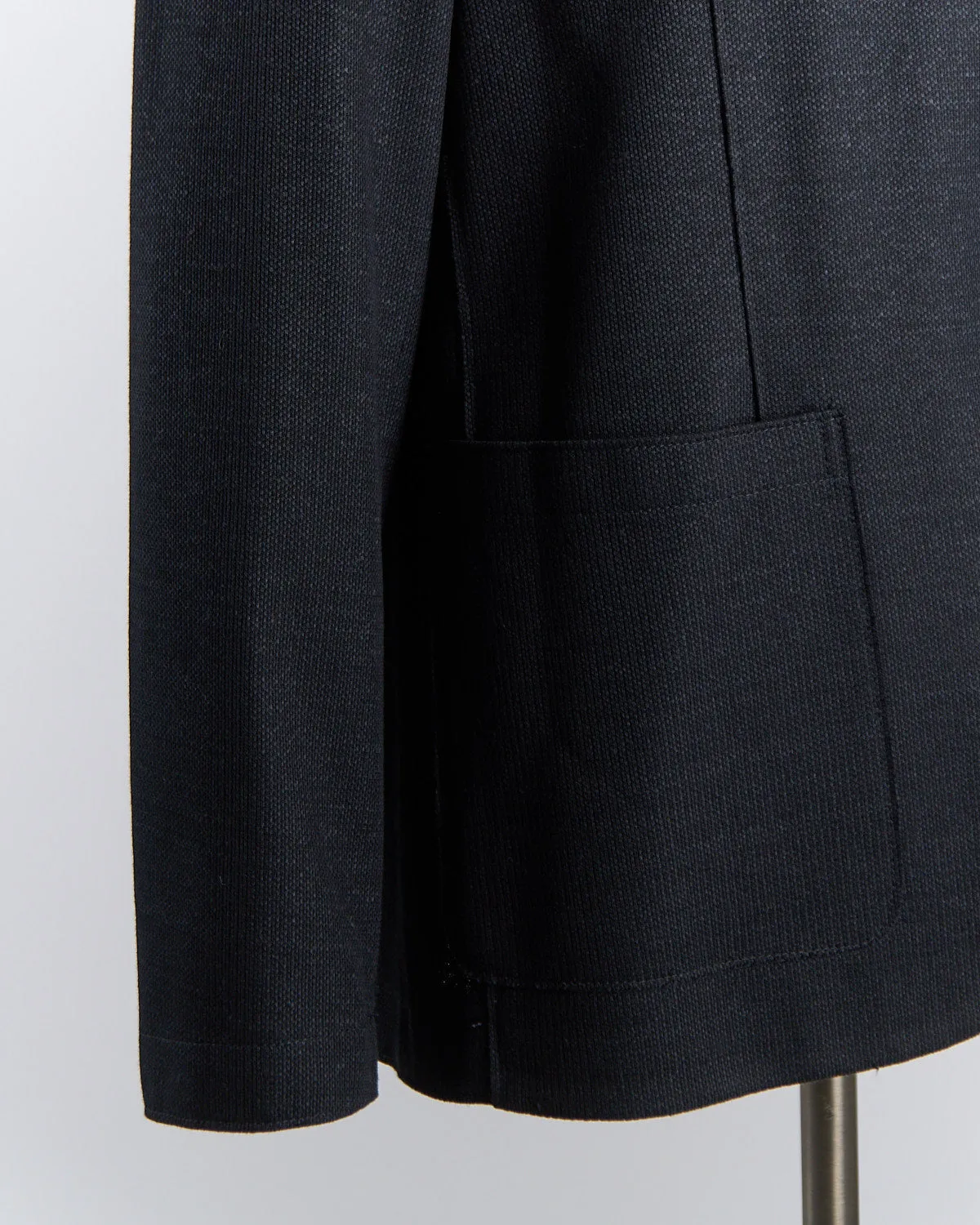 Superfine Merino Stretch Knit Sweater Blazer