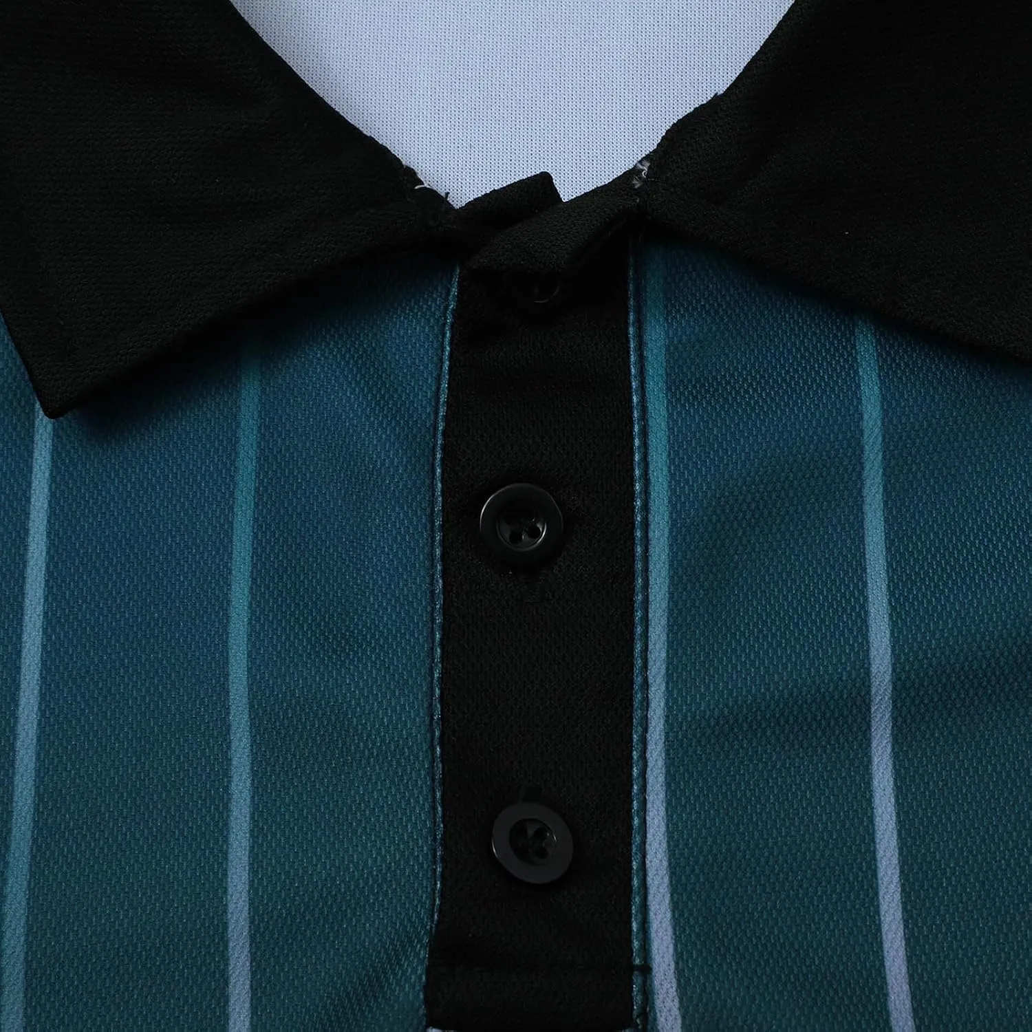 T Shirts for Man Lapel Thousands of Bird Grid Pockets Casual Top T Shirt Mens Golf Shirts Casual Classic Lightweight