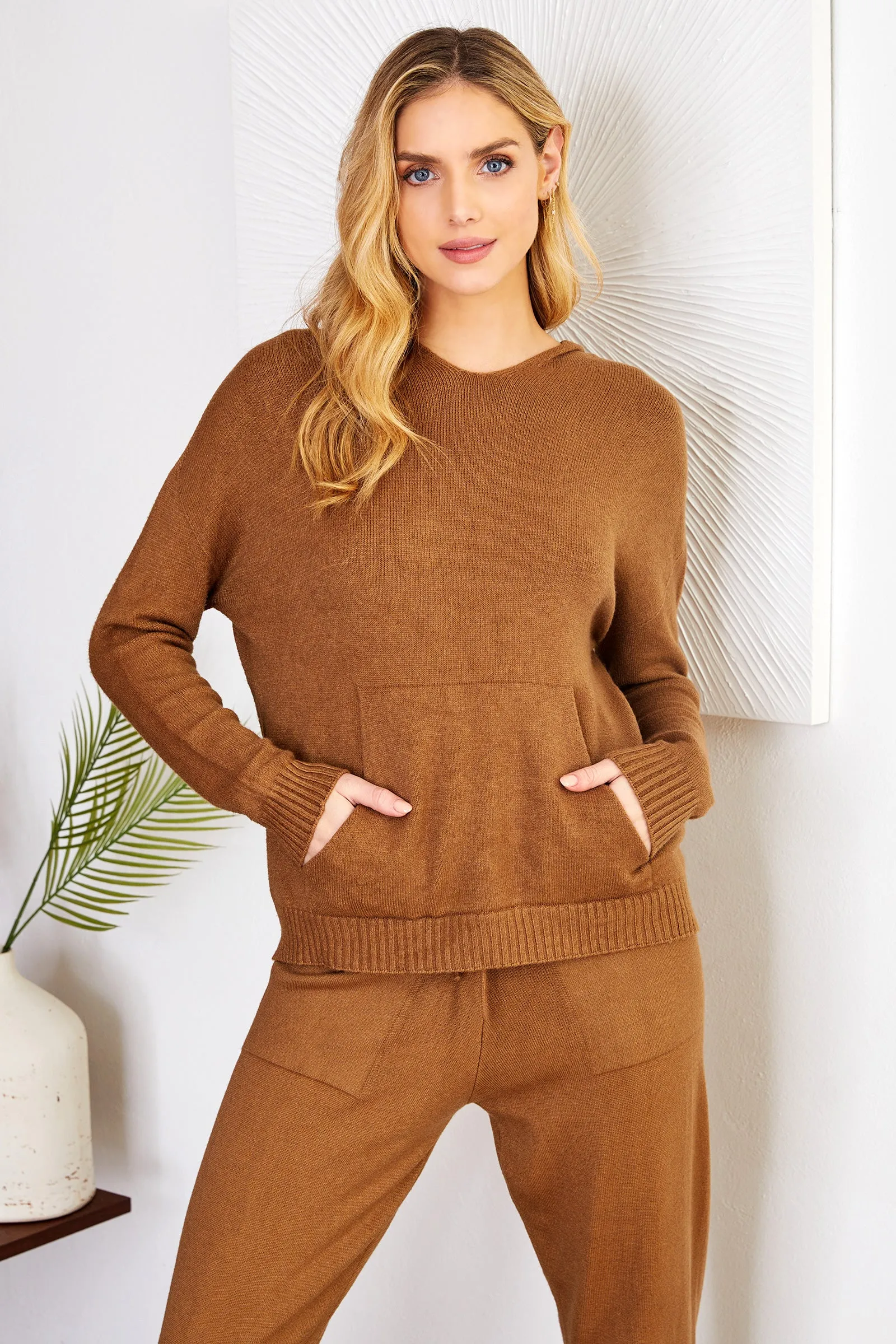 The Cozy Knit Pullover Hoodie
