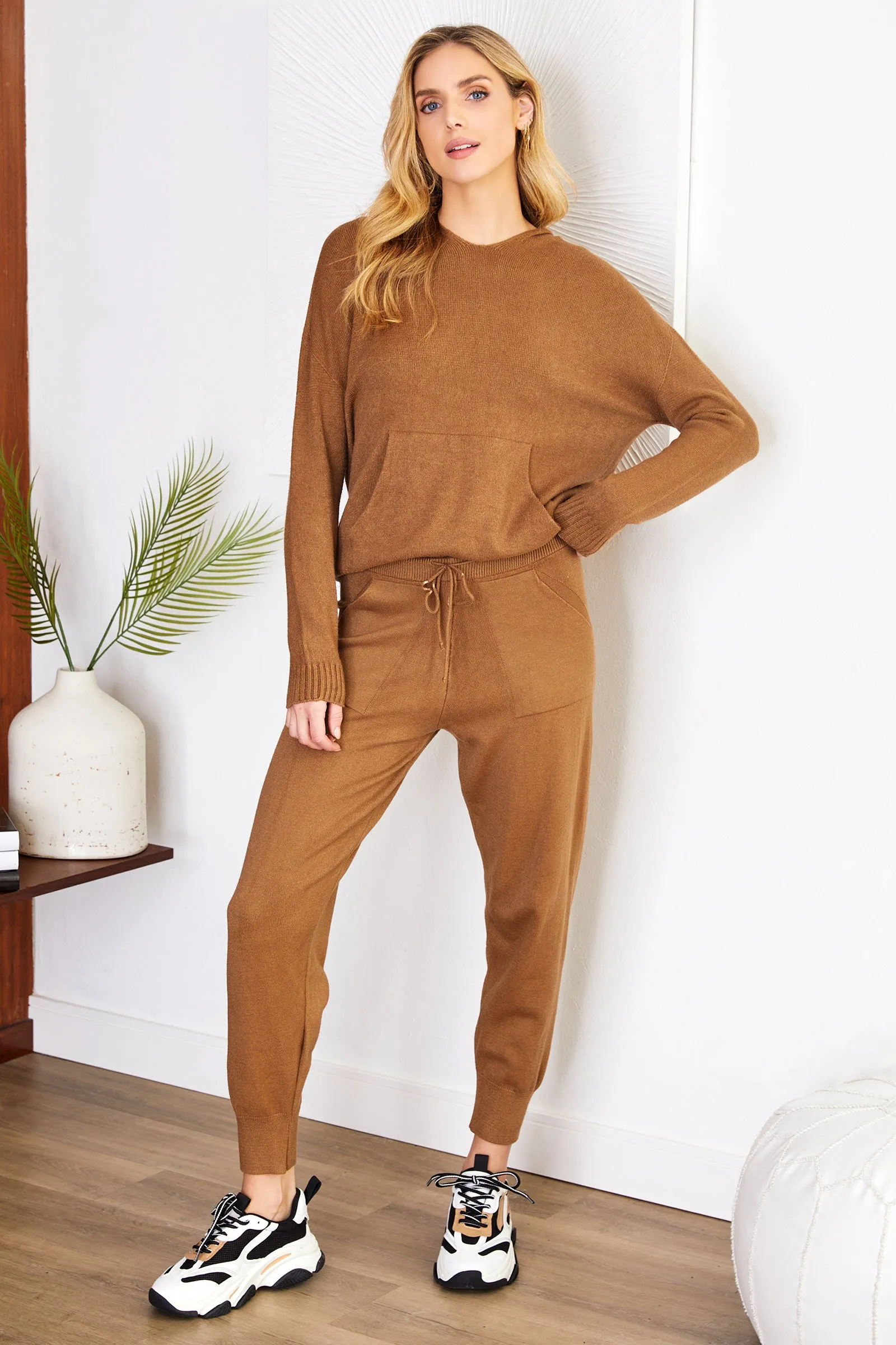 The Cozy Knit Pullover Hoodie