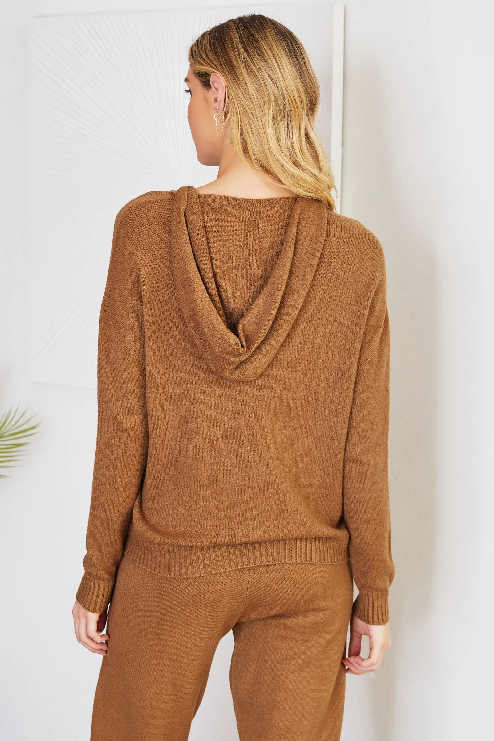 The Cozy Knit Pullover Hoodie