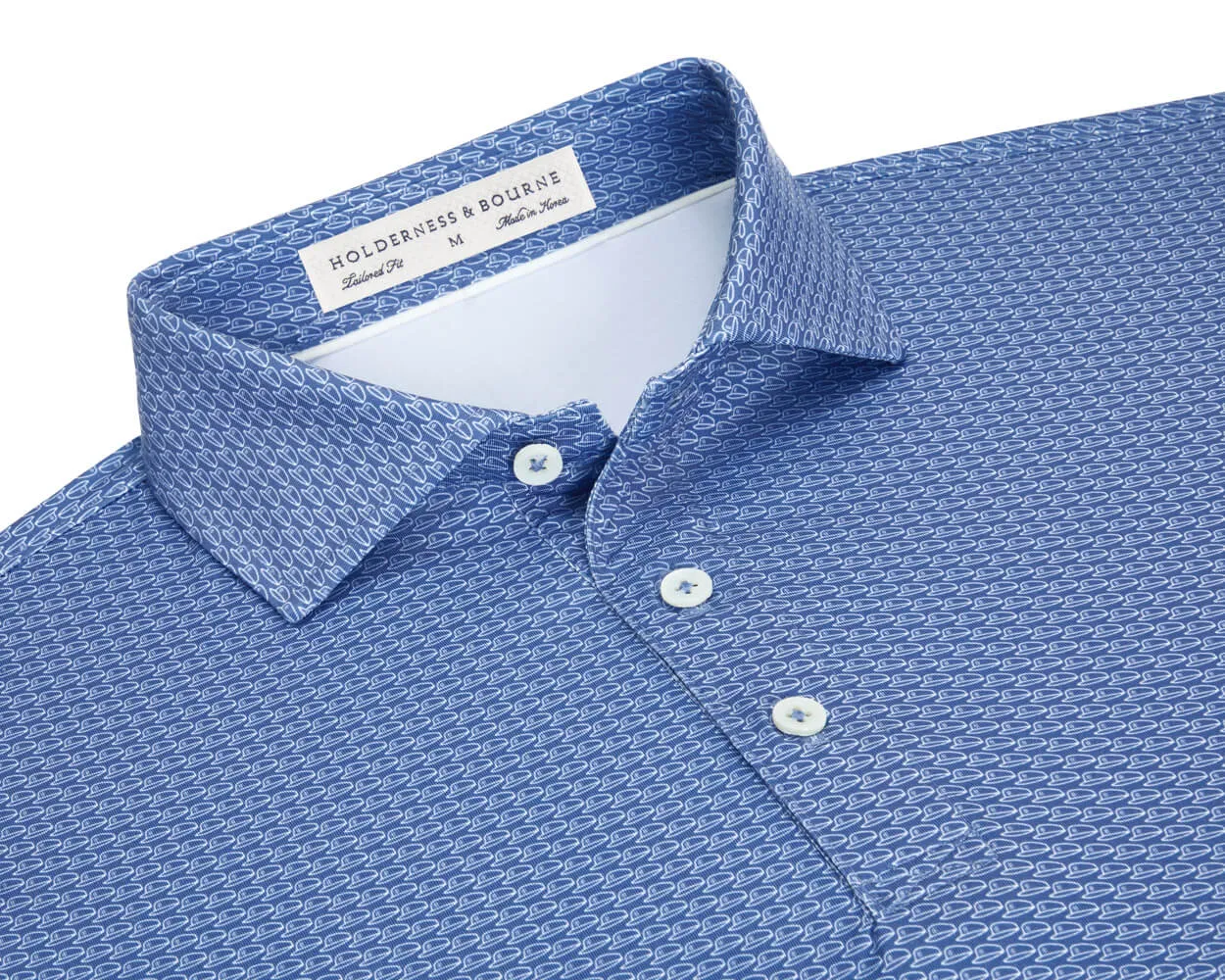 The Frame Shirt: Aberdeen Blue & White