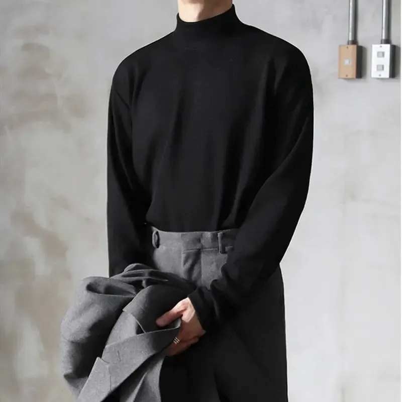 Velvet Turtleneck Sweater