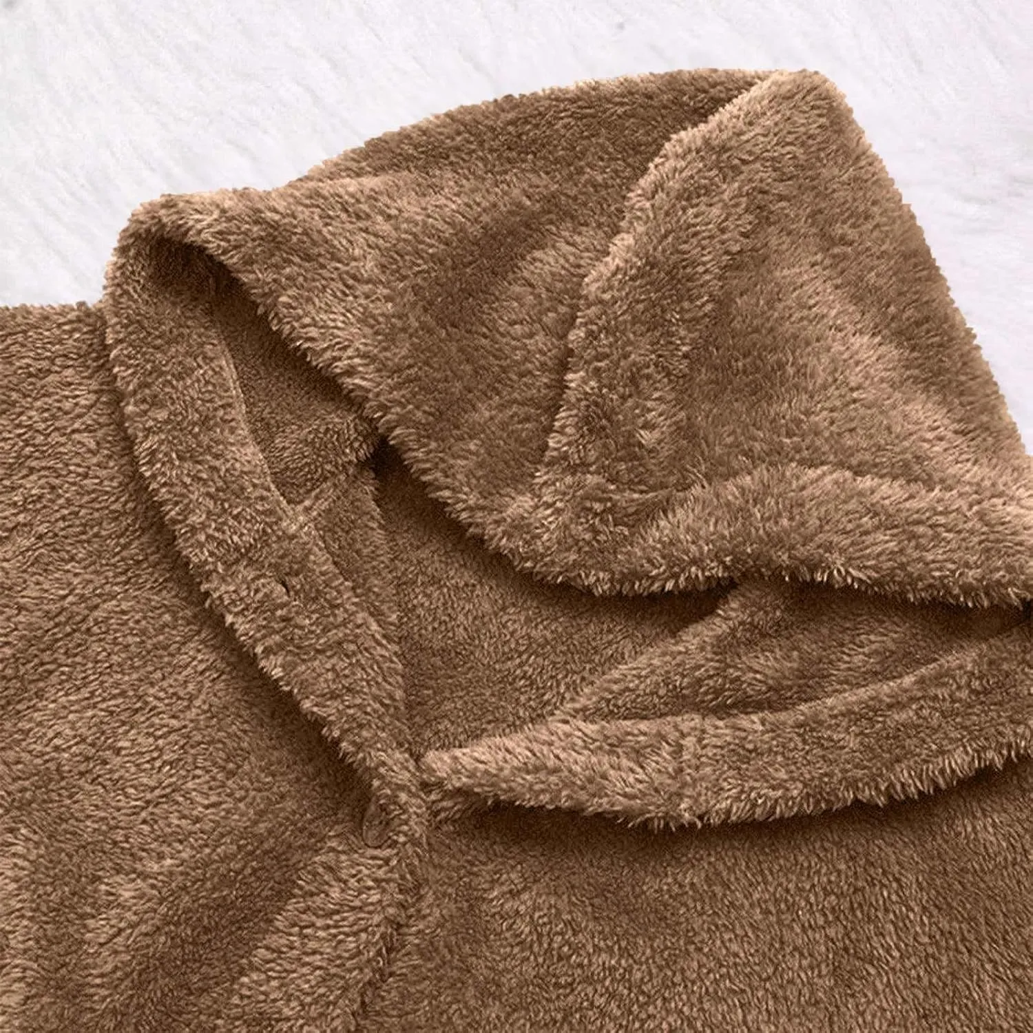 Winter Coats for Women, Fuzzy Fleece Pullover Hooded Sweatshirt Plus Size Soft Warm Oversized Hoodies Clothes