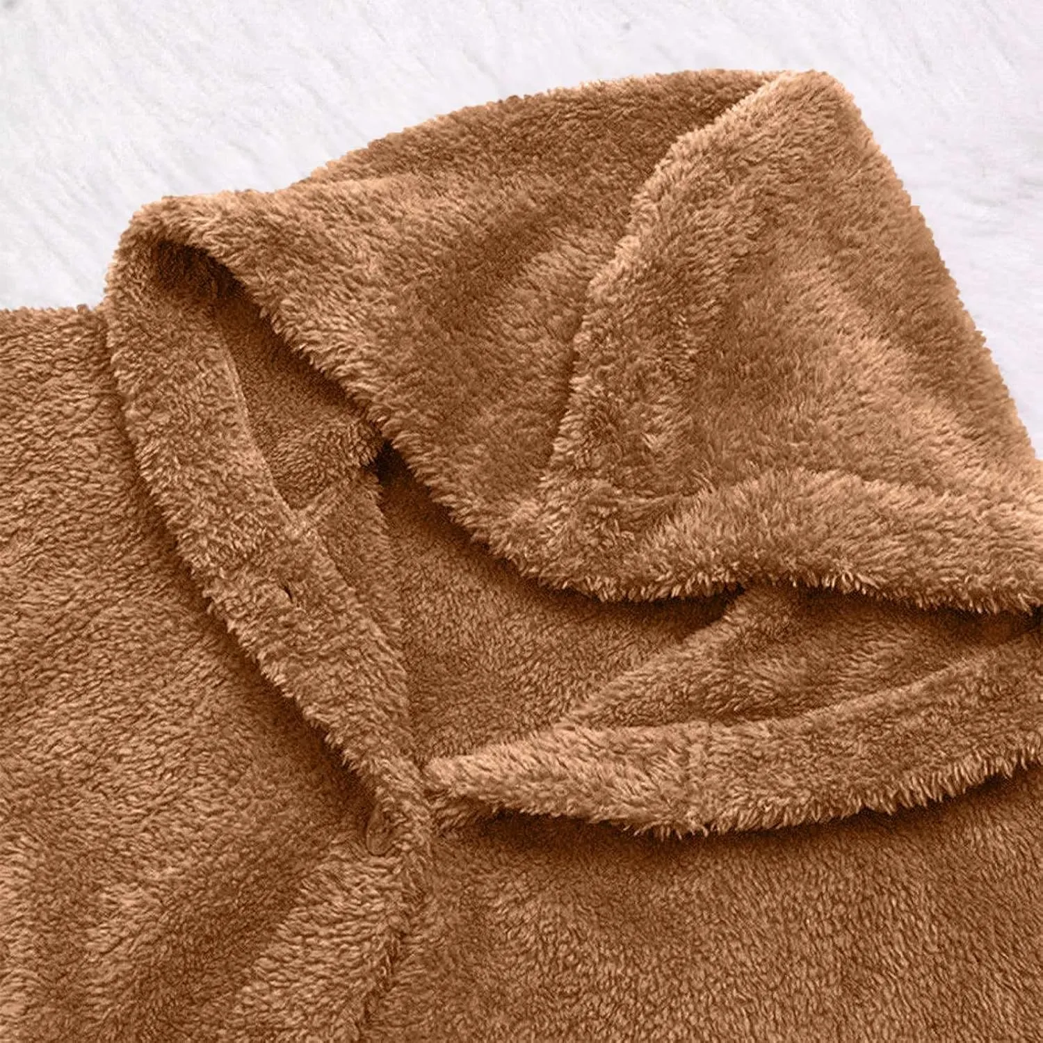 Winter Coats for Women, Fuzzy Fleece Pullover Hooded Sweatshirt Plus Size Soft Warm Oversized Hoodies Clothes