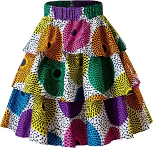 Women African Print Skirt Ankara Skirts Dashiki Clothing