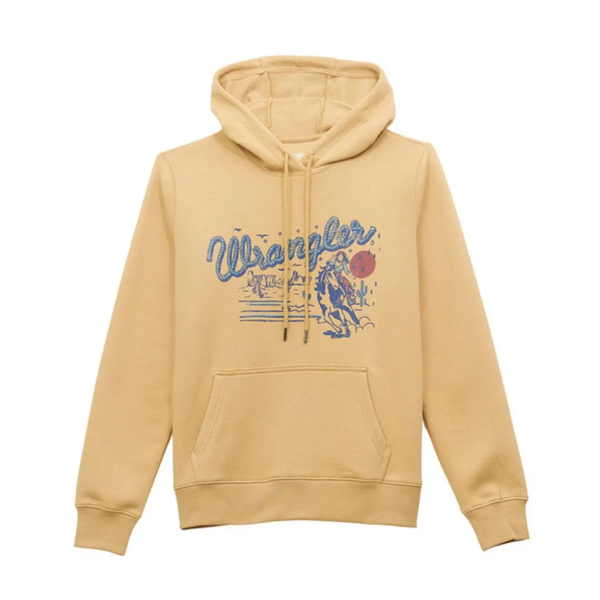 Wrangler Women's Graphic Hoodie Regular Fit Croissant