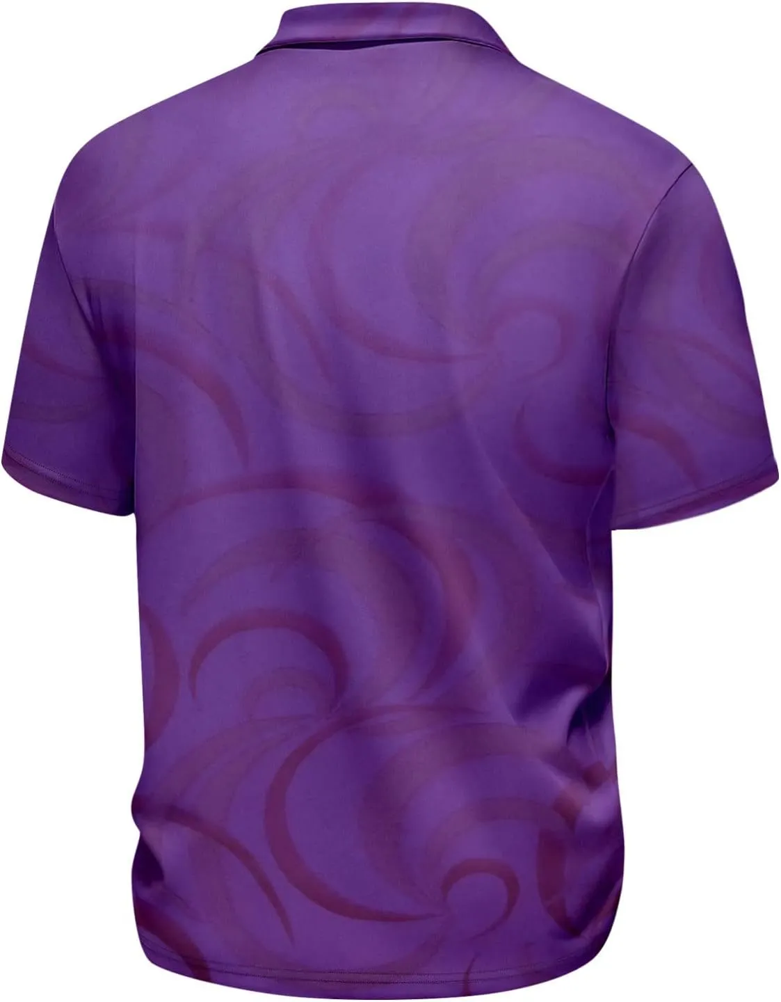 Ymosrh Men's Graphic Polo Shirts Short Sleeve Casual Business T Shirts Lightweight Golf Shirts, M-5XL