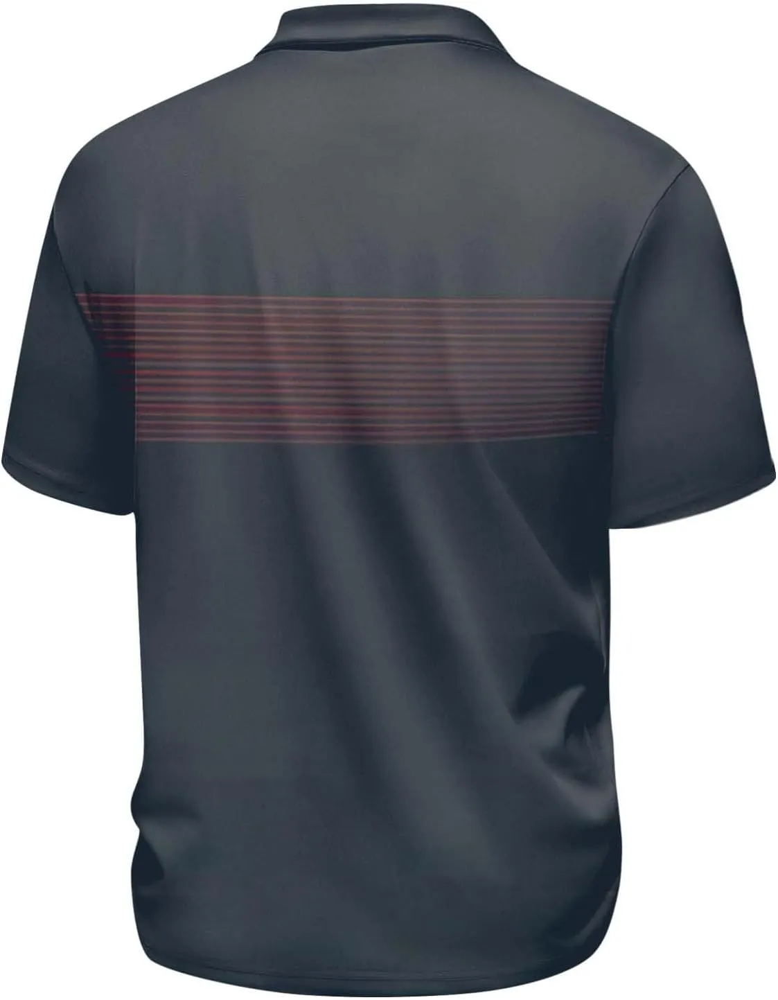 Ymosrh Men's Graphic Polo Shirts Short Sleeve Casual Business T Shirts Lightweight Golf Shirts, M-5XL