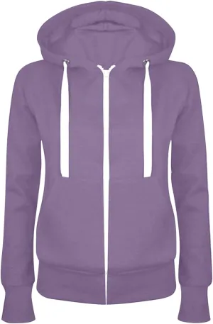 Zip Up Y2K Hoodies for Women Long Sleeve Fall Sweatshirts Oversized Casual Sweater Coats Jacket with Pocket